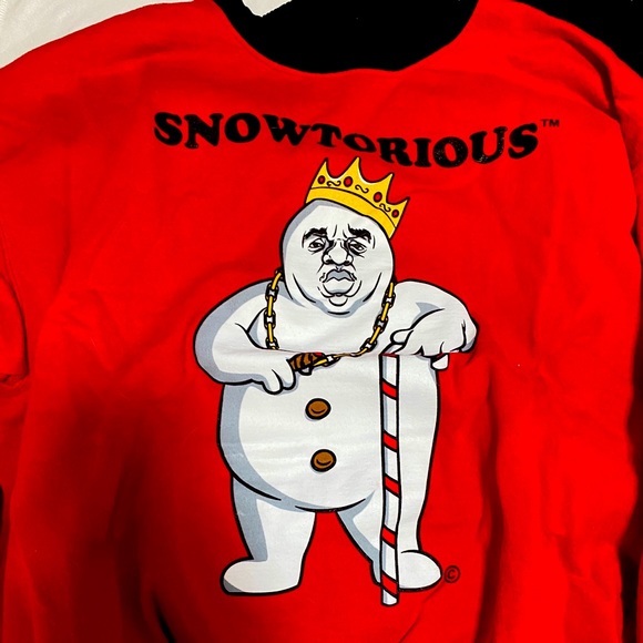 Snowtorious B.I.G crewneck - Picture 1 of 1